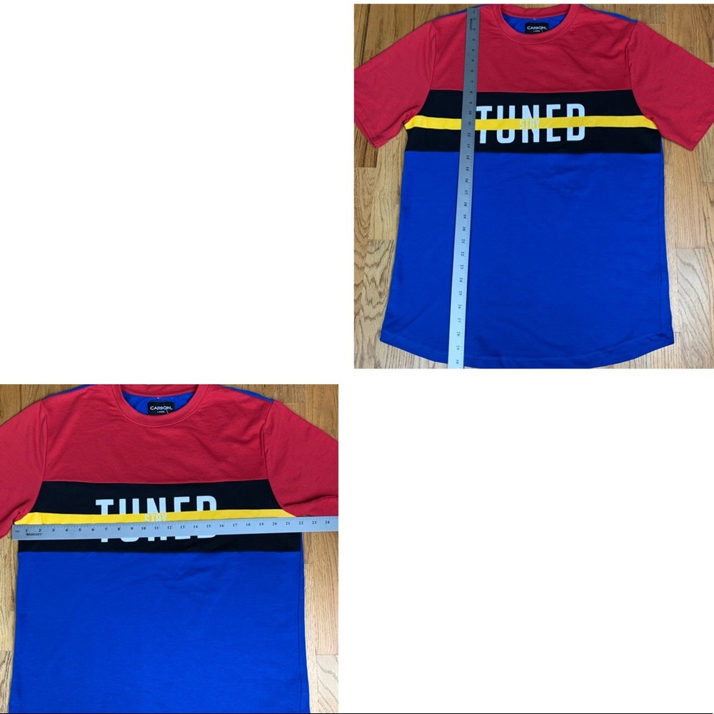 Men’s Color Block Tee - Picture 7 of 7